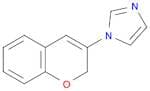 1H-Imidazole, 1-(2H-1-benzopyran-3-yl)-