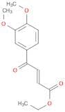 2-Butenoic acid, 4-(3,4-dimethoxyphenyl)-4-oxo-, ethyl ester, (E)-