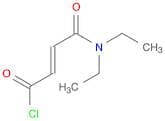 2-Butenoyl chloride, 4-(diethylamino)-4-oxo-, (E)-
