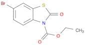 3(2H)-Benzothiazolecarboxylic acid, 6-bromo-2-oxo-, ethyl ester
