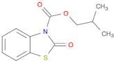 3(2H)-Benzothiazolecarboxylic acid, 2-oxo-, 2-methylpropyl ester