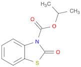 3(2H)-Benzothiazolecarboxylic acid, 2-oxo-, 1-methylethyl ester