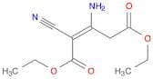 2-Pentenedioic acid, 3-amino-2-cyano-, diethyl ester, (E)-