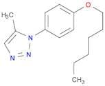 1H-1,2,3-Triazole, 1-[4-(hexyloxy)phenyl]-5-methyl-