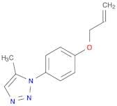 1H-1,2,3-Triazole, 5-methyl-1-[4-(2-propenyloxy)phenyl]-