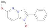 Imidazo[1,2-b]pyridazine, 6-methoxy-2-phenyl-, 1-oxide