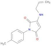 1H-Pyrrole-2,5-dione, 1-(4-methylphenyl)-3-(2-propenylamino)-