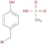Phenol, 4-(bromomethyl)-, methanesulfonate