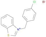 Benzothiazolium, 3-[(4-chlorophenyl)methyl]-, bromide