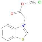 Benzothiazolium, 3-(2-methoxy-2-oxoethyl)-, chloride