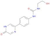 Urea, N-[4-(4,5-dihydro-5-oxopyrazinyl)phenyl]-N'-(2-hydroxyethyl)-