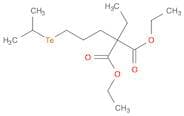 Propanedioic acid, ethyl[3-[(1-methylethyl)telluro]propyl]-, diethyl ester