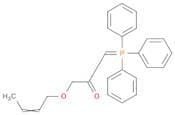 2-Propanone, 1-(2-butenyloxy)-3-(triphenylphosphoranylidene)-