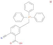 Phosphonium, [(3-carboxy-4-cyanophenyl)methyl]triphenyl-, bromide