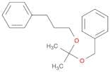 Benzene, [3-[1-methyl-1-(phenylmethoxy)ethoxy]propyl]-