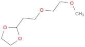 1,3-Dioxolane, 2-[2-(2-methoxyethoxy)ethyl]-