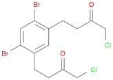 2-Butanone, 4,4'-(4,6-dibromo-1,3-phenylene)bis[1-chloro-