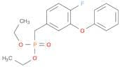 Phosphonic acid, [(4-fluoro-3-phenoxyphenyl)methyl]-, diethyl ester