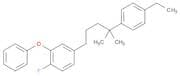 Benzene, 4-[4-(4-ethylphenyl)-4-methylpentyl]-1-fluoro-2-phenoxy-