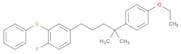 Benzene, 4-[4-(4-ethoxyphenyl)-4-methylpentyl]-1-fluoro-2-(phenylthio)-