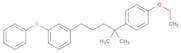 Benzene, 1-[4-(4-ethoxyphenyl)-4-methylpentyl]-3-(phenylthio)-