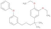 Benzene, 1-[4-(3,4-diethoxyphenyl)-4-methylpentyl]-3-phenoxy-