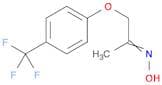 2-Propanone, 1-[4-(trifluoromethyl)phenoxy]-, oxime