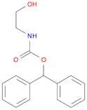 Carbamic acid, (2-hydroxyethyl)-, diphenylmethyl ester