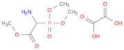 Acetic acid, amino(dimethoxyphosphinyl)-, methyl ester, ethanedioate(1:1)