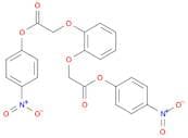 Acetic acid, 2,2'-[1,2-phenylenebis(oxy)]bis-, bis(4-nitrophenyl) ester
