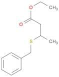Butanoic acid, 3-[(phenylmethyl)thio]-, ethyl ester