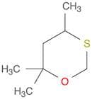 1,3-Oxathiane, 4,6,6-trimethyl-