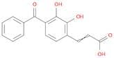 2-Propenoic acid, 3-(benzoyldihydroxyphenyl)-