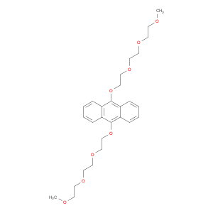 Anthracene, 9,10-bis[2-[2-(2-methoxyethoxy)ethoxy]ethoxy]-