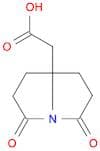 1H-Pyrrolizine-7a(5H)-acetic acid, tetrahydro-3,5-dioxo-