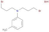 Benzenamine, N,N-bis(3-bromopropyl)-3-methyl-, hydrobromide