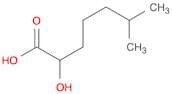 Heptanoic acid, 2-hydroxy-6-methyl-