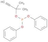 Phosphorous acid, 1,1-dimethyl-2-propynyl diphenyl ester