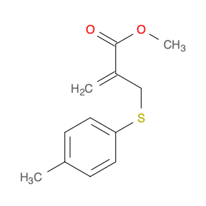 2-Propenoic acid, 2-[[(4-methylphenyl)thio]methyl]-, methyl ester
