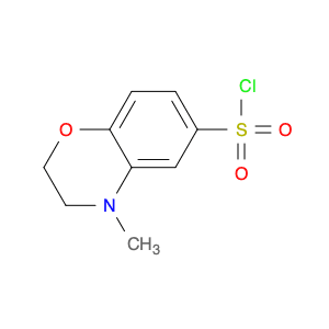 4-Methyl-3,4-dihydro-2H-benzo[1,4]oxazine-6-sulfonyl chloride