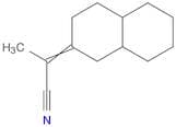 Propanenitrile, 2-(octahydro-2(1H)-naphthalenylidene)-