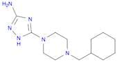 1H-1,2,4-Triazol-3-amine, 5-[4-(cyclohexylmethyl)-1-piperazinyl]-