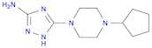 1H-1,2,4-Triazol-3-amine, 5-(4-cyclopentyl-1-piperazinyl)-