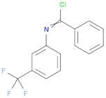Benzenecarboximidoyl chloride, N-[3-(trifluoromethyl)phenyl]-