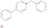 Pyridinium, 4-phenyl-1-(phenylmethyl)-, bromide
