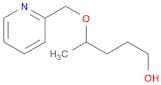 1-Pentanol, 4-(2-pyridinylmethoxy)-