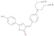 PROPANENITRILE, 3,3'-[[4-[(E)-[5-(4-METHYLPHENYL)-2-OXO-3(2H)-FURANYLIDENE]METHYL]PHENYL]IMINO]BIS-