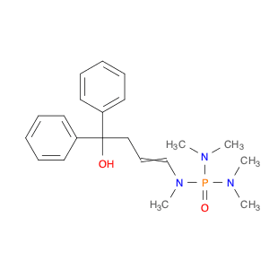 Phosphoric triamide, (4-hydroxy-4,4-diphenyl-1-butenyl)pentamethyl-