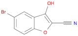 2-Benzofurancarbonitrile, 5-bromo-3-hydroxy-