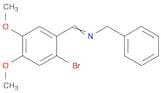 Benzenemethanamine, N-[(2-bromo-4,5-dimethoxyphenyl)methylene]-